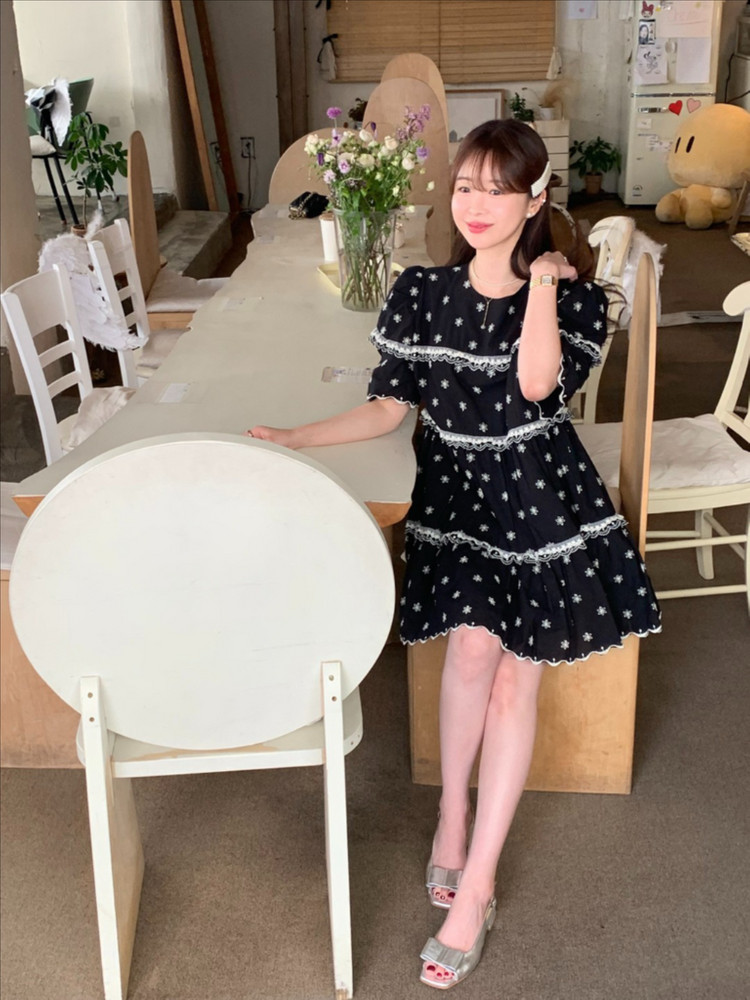 [새상품] 바이씨니 제작 인형 원피스 미니 블랙 이미지