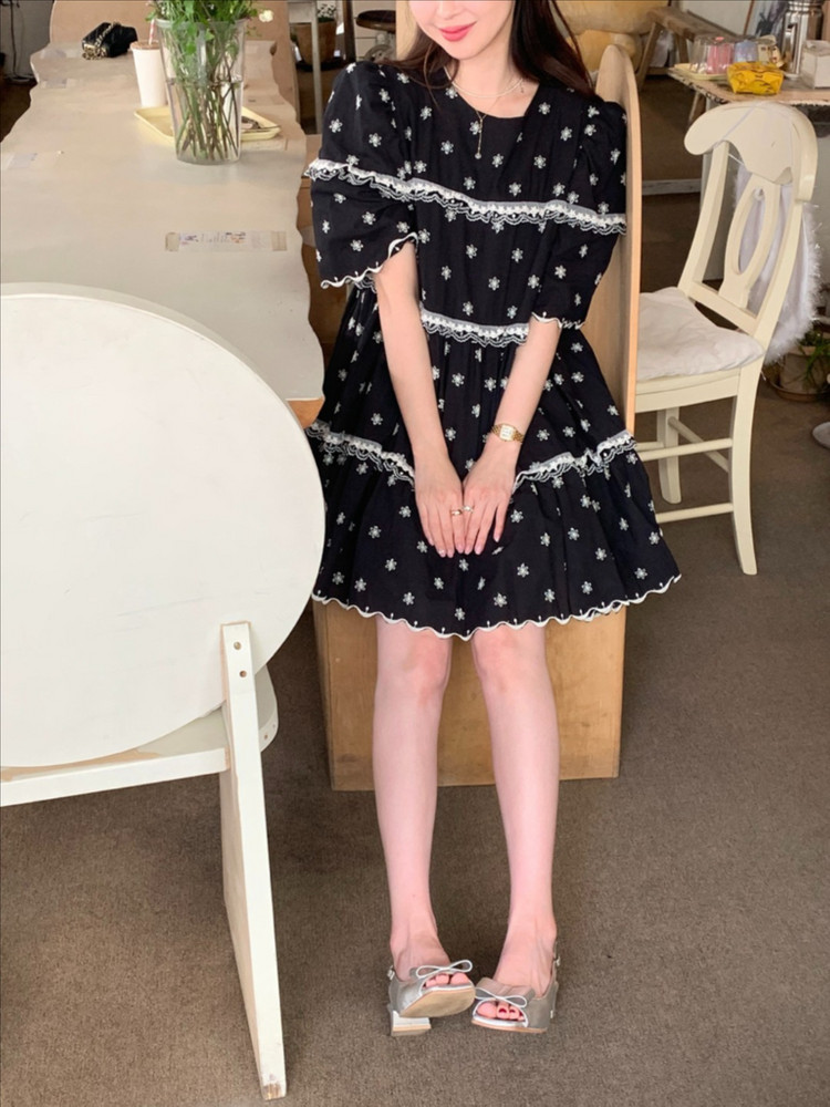 [새상품] 바이씨니 제작 인형 원피스 미니 블랙 이미지