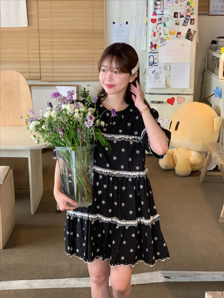 [새상품] 바이씨니 제작 인형 원피스 미니 블랙 이미지