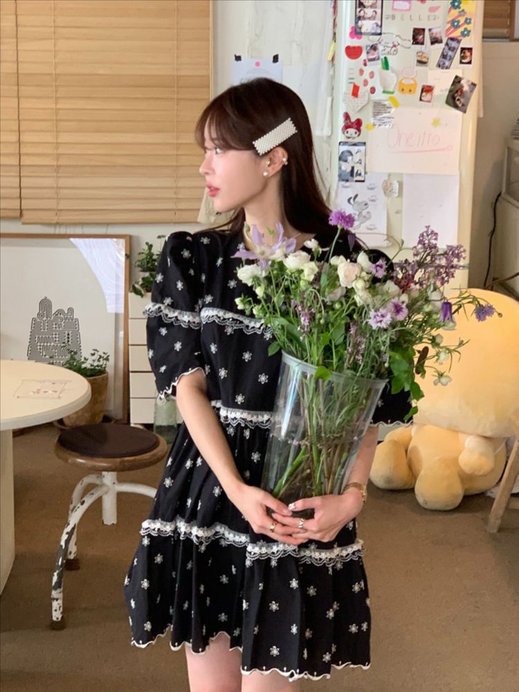 [새상품] 바이씨니 제작 인형 원피스 미니 블랙 이미지