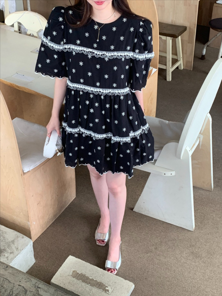 [새상품] 바이씨니 제작 인형 원피스 미니 블랙 이미지