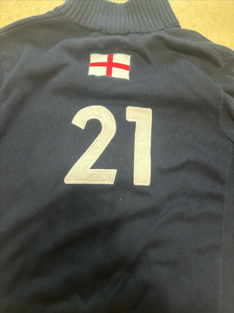 폴로 빅포니 잉글랜드 니트 집업 이미지