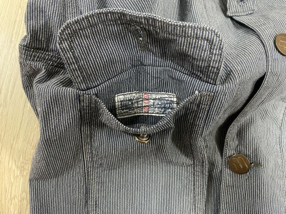 95) 40s 복각 웨어하우스 더블웍스 히코리 커버올(RRL&LVC&폴로) 이미지