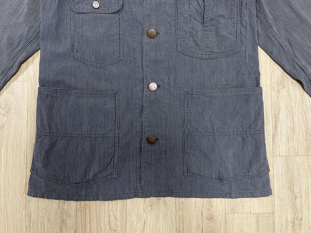 95) 40s 복각 웨어하우스 더블웍스 히코리 커버올(RRL&LVC&폴로) 이미지