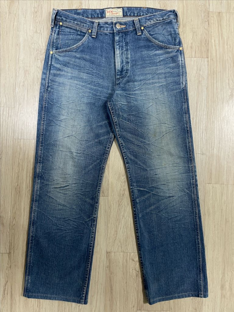 33) 40s 복각 랭글러 재팬 하드워싱 데님팬츠(RRL&LVC&폴로) 이미지