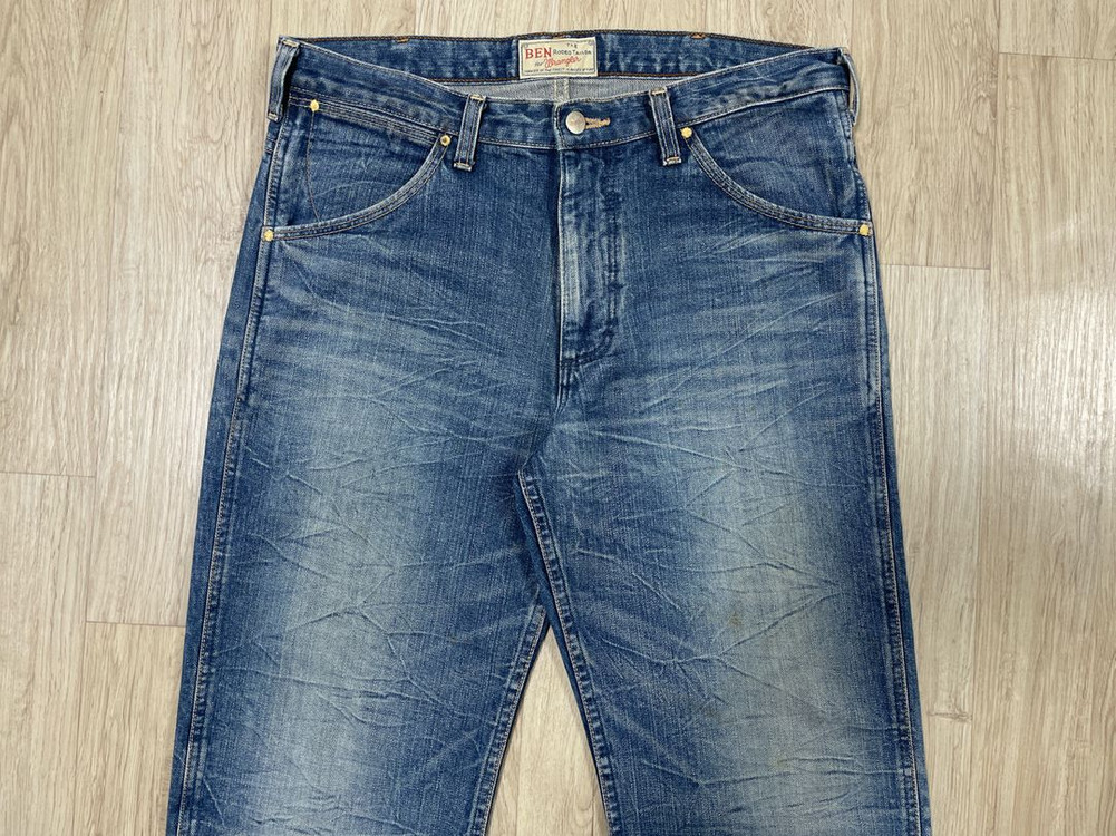 33) 40s 복각 랭글러 재팬 하드워싱 데님팬츠(RRL&LVC&폴로) 이미지