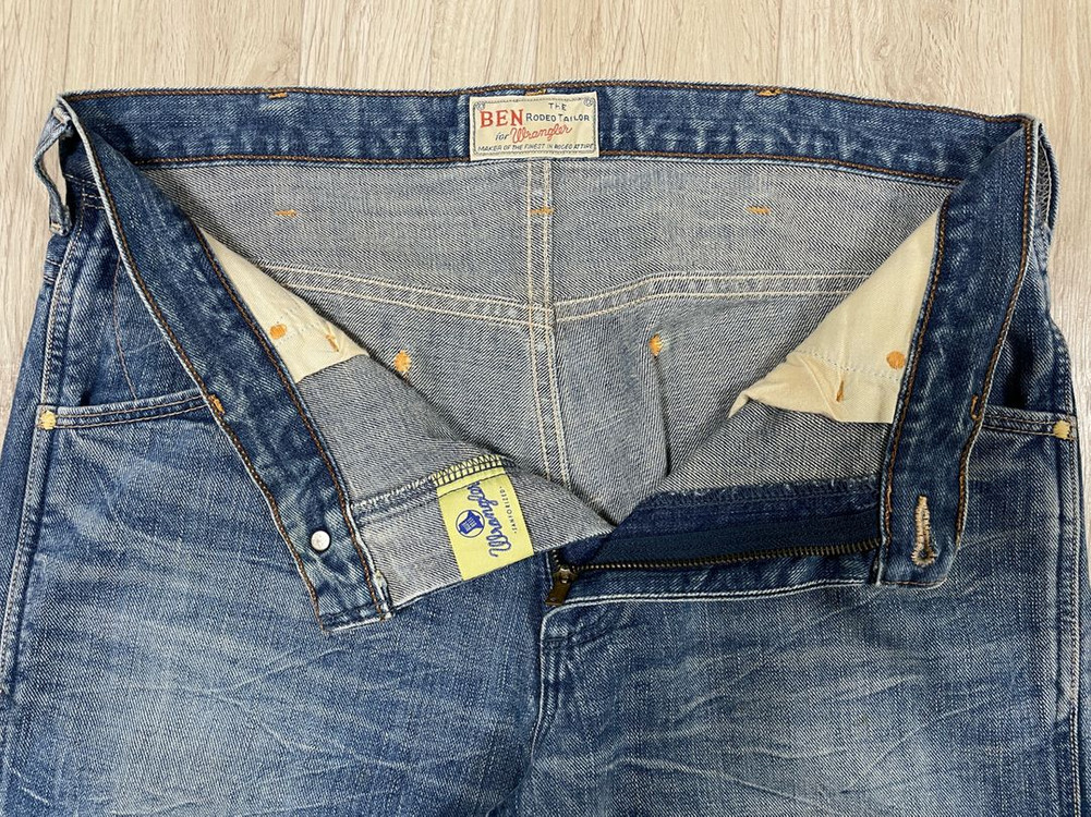 33) 40s 복각 랭글러 재팬 하드워싱 데님팬츠(RRL&LVC&폴로) 이미지