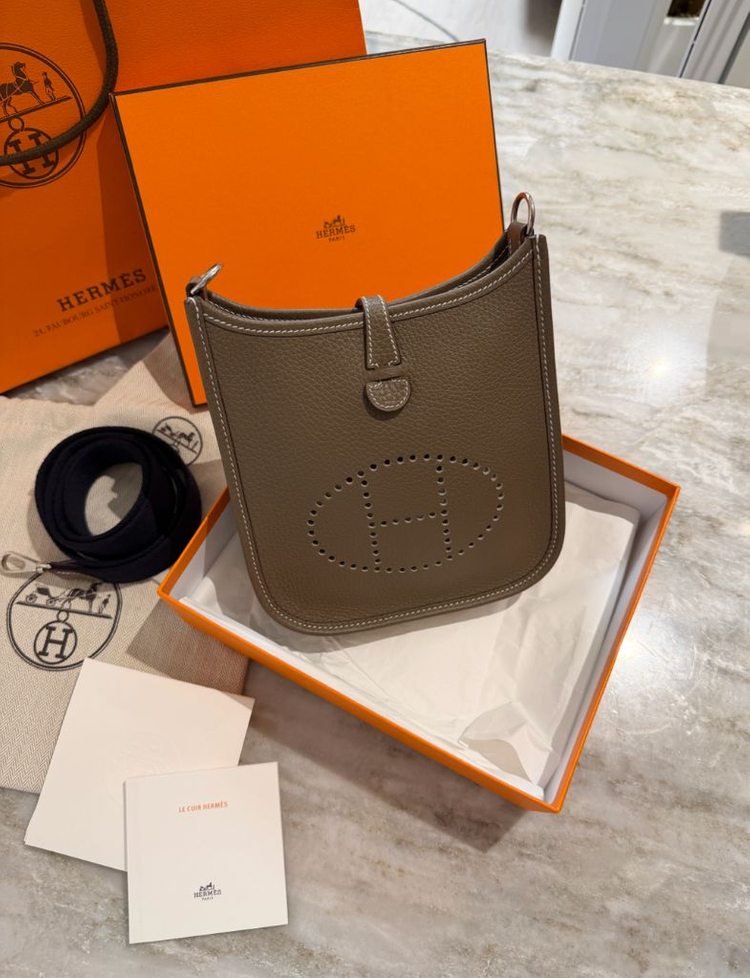 새상품급) 정품 에르메스 미니 에블린 에토프 이미지