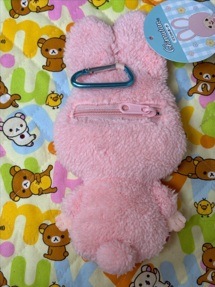 몬치치 치무탄 카라비너 마스코트 파우치 키링 [일본정품 새상품] 이미지