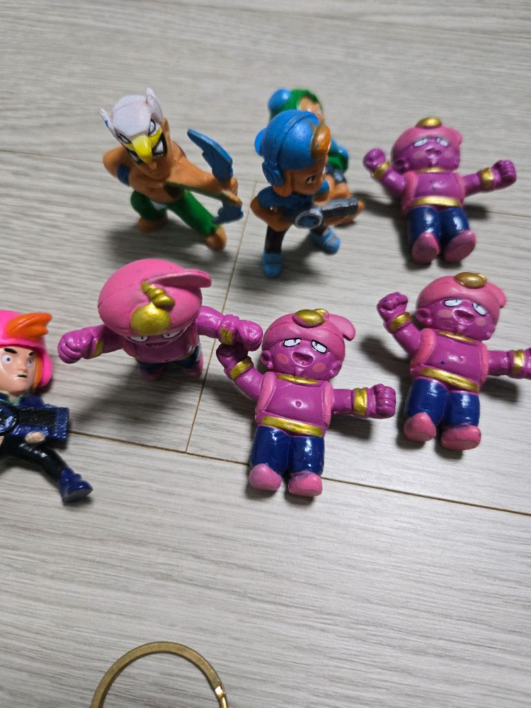 브롤스타즈 키링&피규어세트 이미지