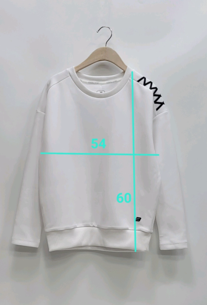 BEANPOLE 빈폴 레이스업 스웻셔츠 맨투맨 / 여 90 화이트 이미지