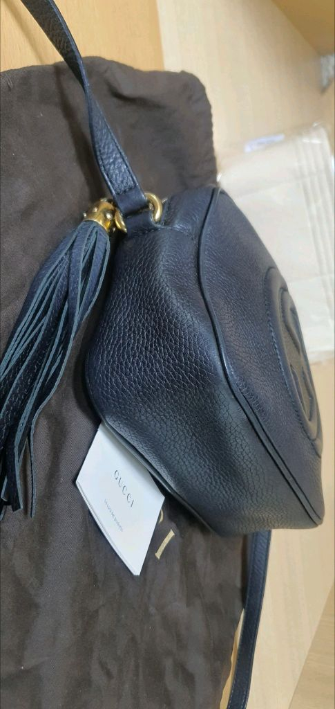 구찌 테슬 크로스백/카메라백/디스코백 정품A급(감정O)프라다루이비통디올고야드샤넬셀린느보테가생로랑발렌시아가버버리가방 이미지