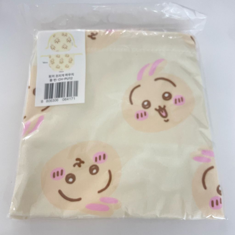 새상품) 먼작귀 치이카와 우사기 조리개 파우치 화장품파우치 이미지