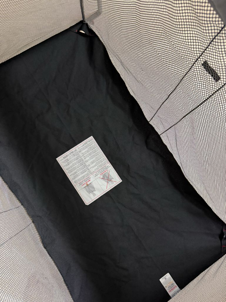 [베이비뵨] 트래블 크립 라이트 / 플레이야드형 휴대용 접이식 아기 침대 블랙 이미지