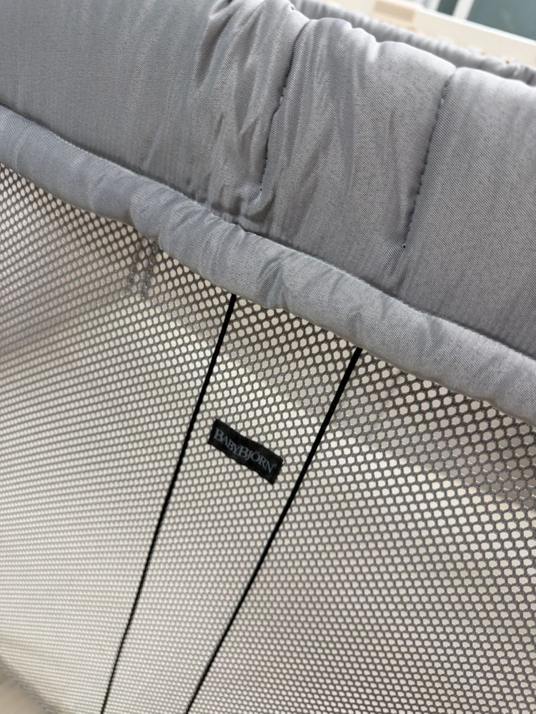 [베이비뵨] 트래블 크립 라이트 / 플레이야드형 휴대용 접이식 아기 침대 블랙 이미지