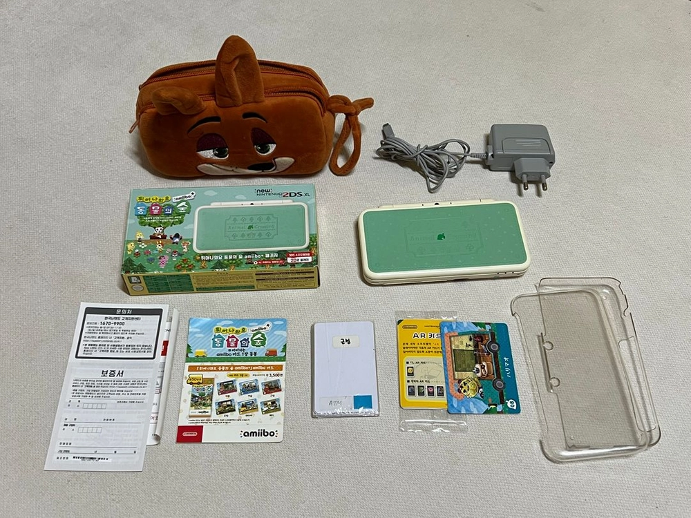 닌텐도 2ds xl 튀동숲 에디션 판매 (튀어나와요 동물의숲) - 안심되는 중고거래