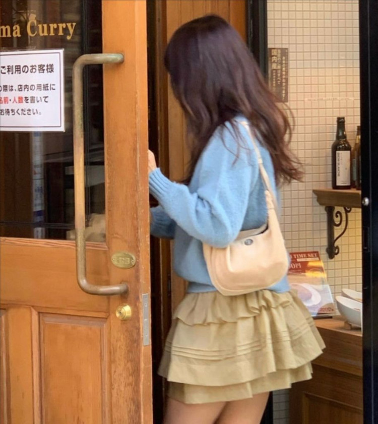 미닛뮤트 클로 웨이스트 코듀로이 라떼 이미지