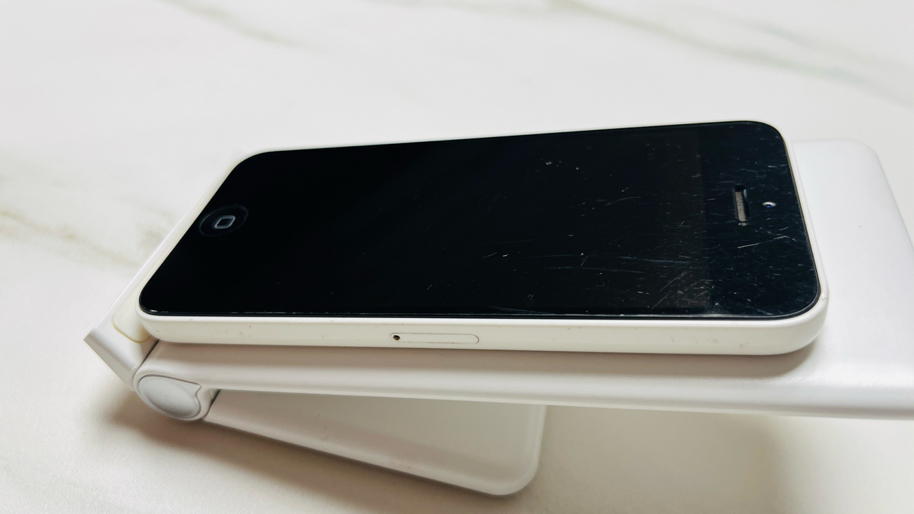 아이폰 5c 화이트 16기가 카메라무음 배터리100 #233 이미지