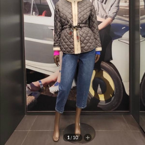 베네통 20년 정가49.9 경량 구스다운 퀼팅 패딩 점퍼 자켓 간절기 거위털 이미지