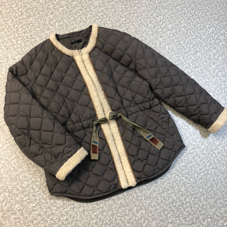 베네통 20년 정가49.9 경량 구스다운 퀼팅 패딩 점퍼 자켓 간절기 거위털 이미지