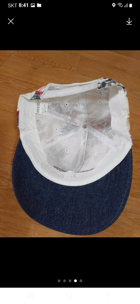 모자 예쁜니다 요즘 계절 햇빛 등 가리개로도 좋습니다 편하게 보세요 각각 1000원 이미지