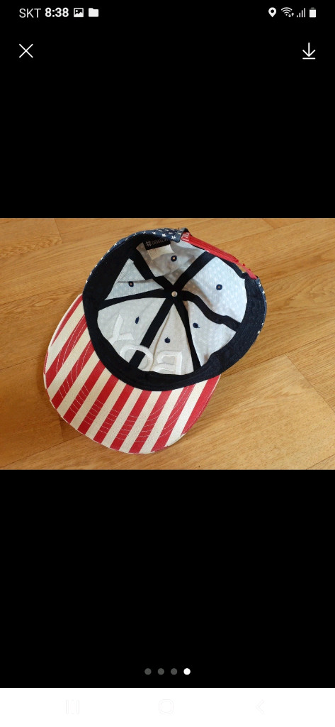 모자 예쁜니다 요즘 계절 햇빛 등 가리개로도 좋습니다 편하게 보세요 각각 1000원 이미지