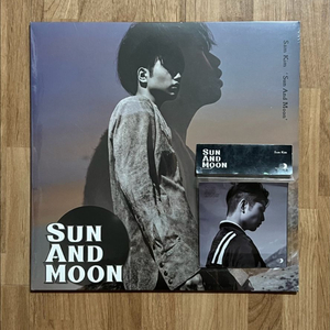 샘 김 (Sam Kim) - Sun and Moon 레드클리어컬러 한정반 미개봉 LP 판매 이미지