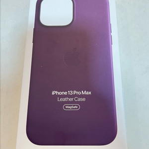 아이폰13프로맥스 정품가죽 미개봉 이미지