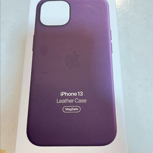 아이폰13 정품가죽케이스 미개봉 이미지