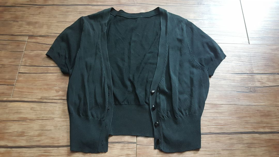 사이즈55 66 숏가디건 니트가디건 비치가디건 볼레로 이미지