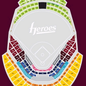 4월22일 삼성 키움 3루 4층지정석 통로 2연석 이미지