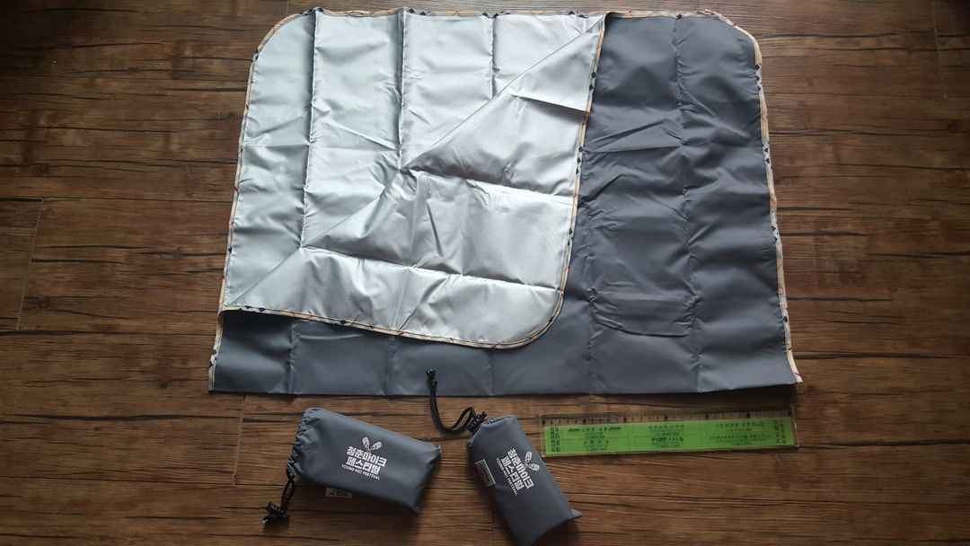 담요 무릎 미니 매트 휴대용 접이식 (새상품) 이미지