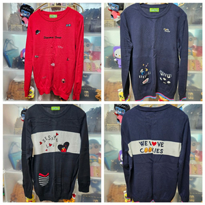 니트티 세서미 스트리트 골프 면티 여성 니트골프 퓨어코튼 #완전새거# 이미지