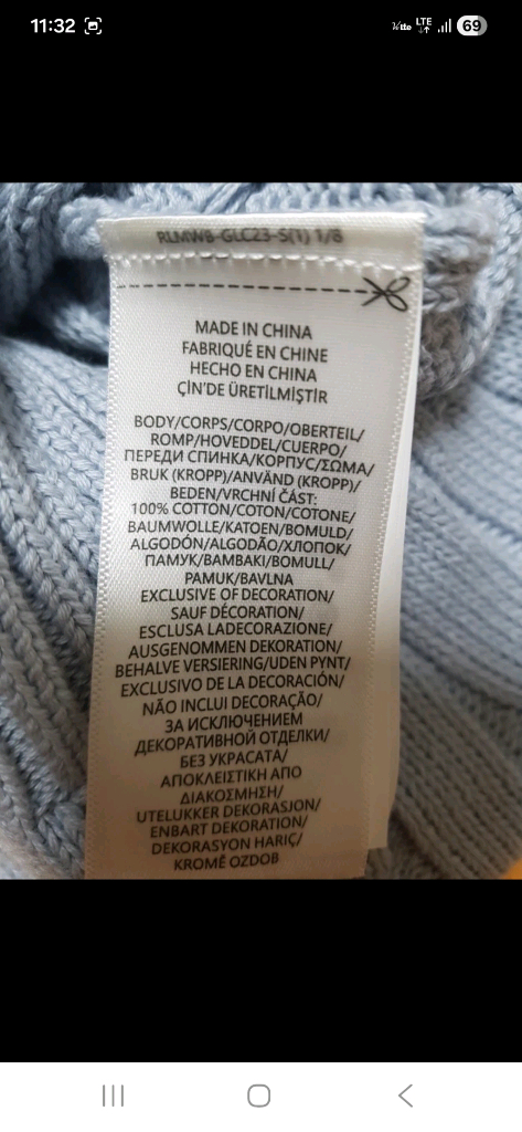 (신형, 정품, 새옷)폴로 랄프로렌 꽈배기 케이블 반팔 니트,55~66 이미지