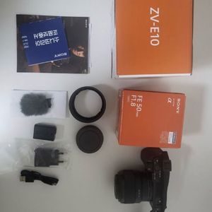 zv-e10 fe 50mm 1.8 Sony 판매합니다