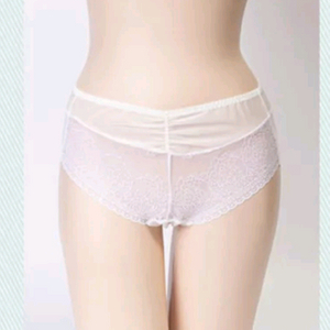 라페어 화이트 시스루 망사팬티 90S,100L,105XL,110xxl 이미지