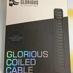 글로리어스 USB-C COILED 키보드 항공 케이블 판매 합니다 이미지