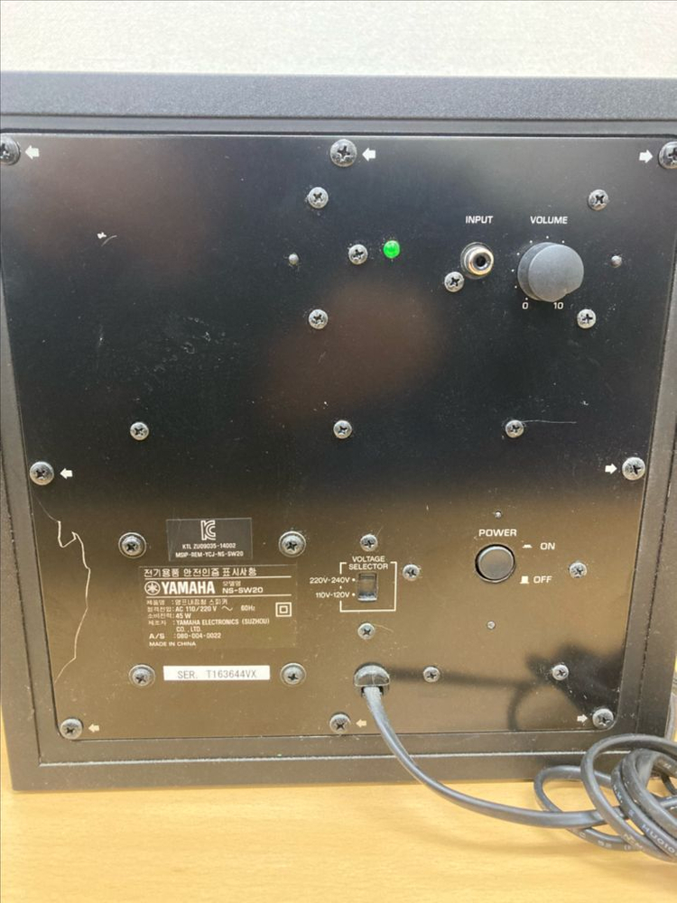 야마하 AV 리시버 YAMAHA RX-V477 + 위성스피커 + 우퍼 이미지