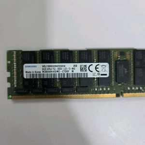 삼성 ddr4 3200 64gb 4drx4 ecc 메모리 4개 이미지