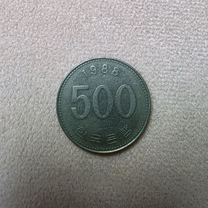 1988년 500원 동전 이미지