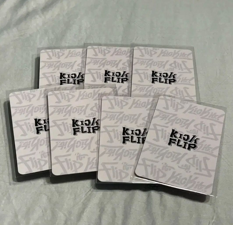 킥플립 포토카드 7장 이미지