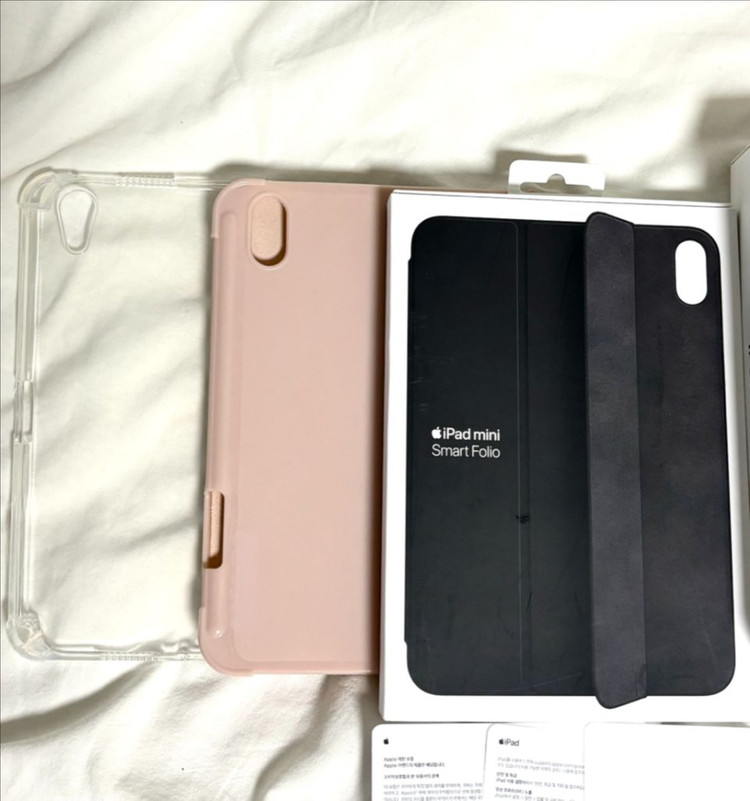 애플 아이패드 미니 6세대 64GB wife 스페이스 그레이 박스+애플펜슬+정품케이스 이미지