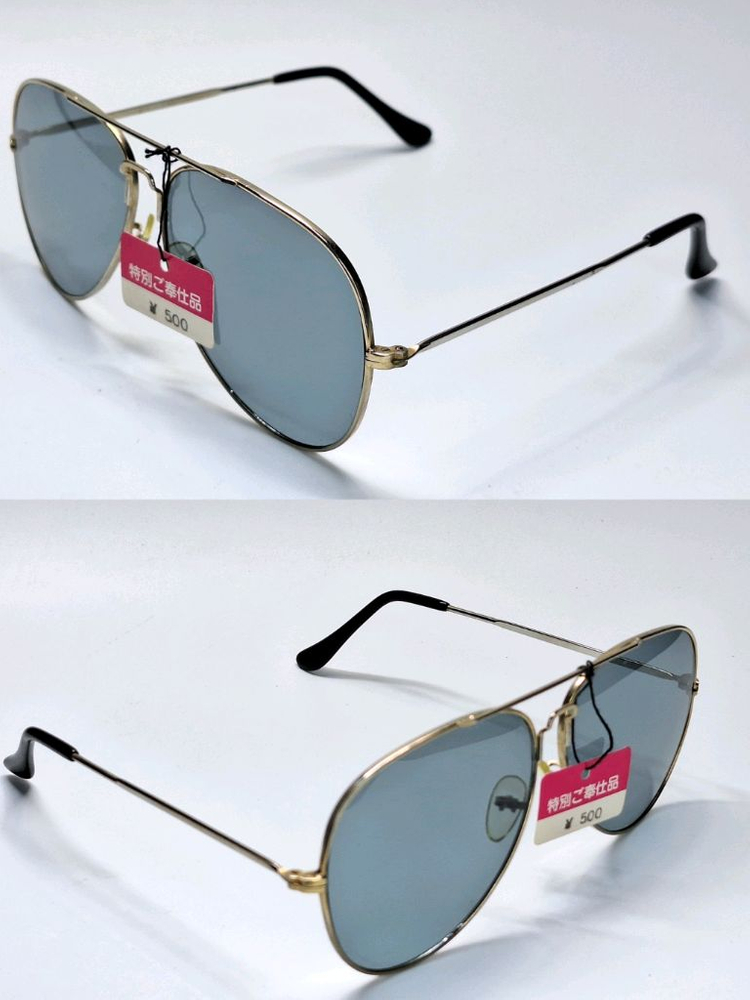 80s 일본 빈티지 데드스톡 미사용/파일럿 에비에이터 선글라스 클래식 레트로 복고 y2k 패션 아이웨어 수입 이미지