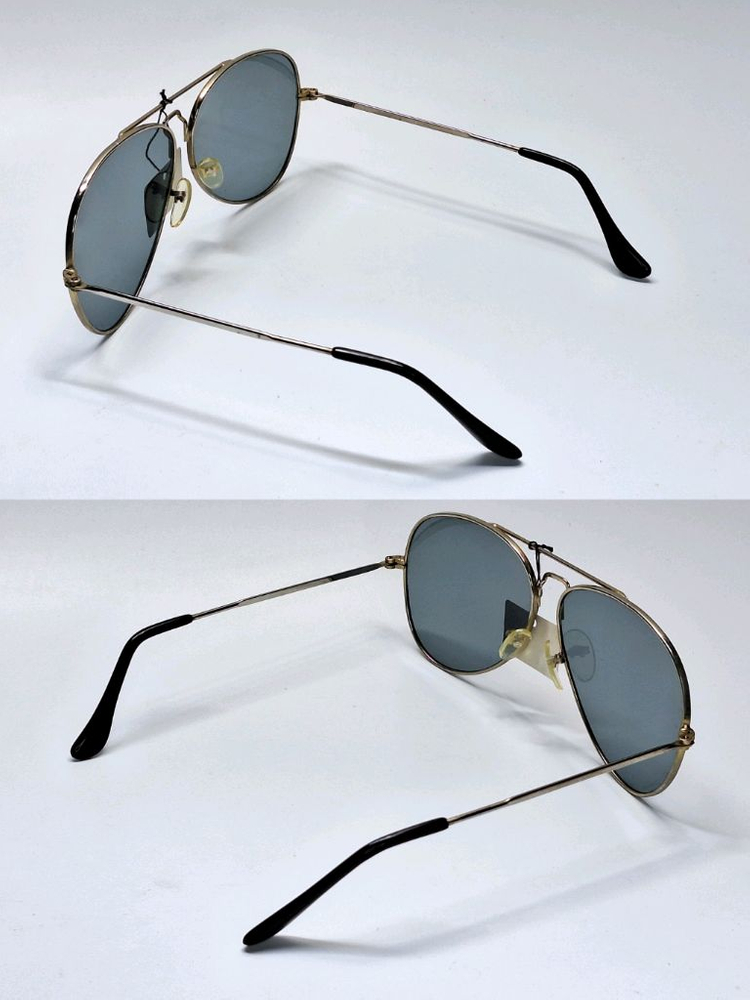 80s 일본 빈티지 데드스톡 미사용/파일럿 에비에이터 선글라스 클래식 레트로 복고 y2k 패션 아이웨어 수입 이미지