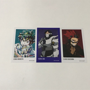 [애니굿즈] 나의히어로아카데미아 히로아카 나히아 포토풍 스냅카드 미도리야 이이다 키리시마 일괄 판매 이미지