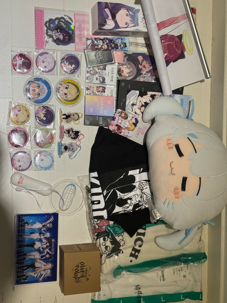 이세계아이돌 굿즈 이미지