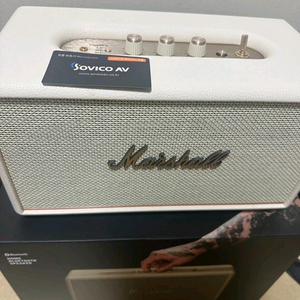 [소비코정품]마샬 스탠모어3 크림색 블루투스 스피커 이미지