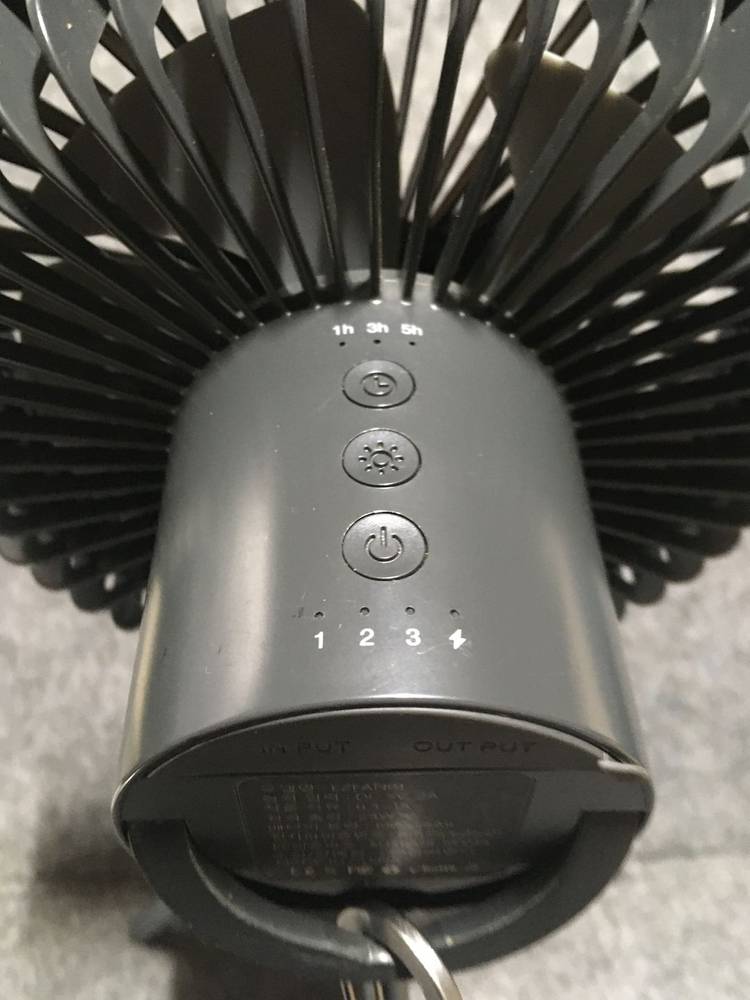 이고웰 캠핑랜턴 써큘레이터 무선 타프팬 선풍기 EZFAN01 이미지