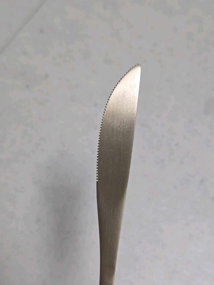 (새상품) 놋 유기 나이프 빵칼 하나는 놋담제품 이미지