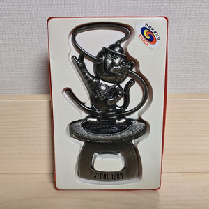 88올림픽 서울올림픽 호돌이 병따개 이미지